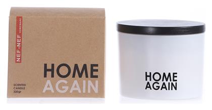 Αρωματικό Κερί Nef-nef Homeware Home Aqain 320gr White Home Again 320 Gr