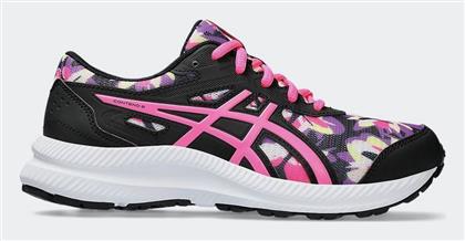 ASICS Αθλητικά Παιδικά Παπούτσια Running Contend 8 Print Gs Black / Hot Pink από το Siontis Athletics