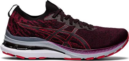 Asics Gel-Kayano 28 Ανδρικά Αθλητικά Παπούτσια Running Deep Mars / Electric Red