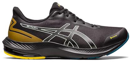 ASICS Gel-Pulse 14 GTX Ανδρικά Αθλητικά Παπούτσια Running Αδιάβροχα με Μεμβράνη Gore-Tex Black / Whisper Green