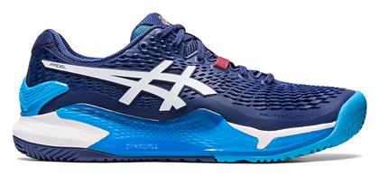 ASICS Gel-Resolution 9 Ανδρικά Παπούτσια Padel για Όλα τα Γήπεδα Indigo Blue / White