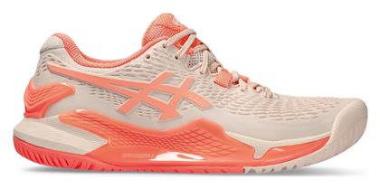 ASICS Gel-resolution 9 Γυναικεία Παπούτσια Τένις για Όλα τα Γήπεδα Πορτοκαλί