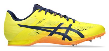 ASICS Hyper MD 8 Αθλητικά Παπούτσια Spikes Κίτρινα από το Outletcenter