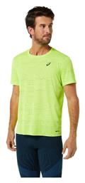 ASICS Ventilate Actibreeze Ανδρικό T-shirt Πράσινο Μονόχρωμο από το E-tennis