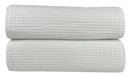 Astron Italy Κουβέρτα Ξενοδοχείου Υπέρδιπλη Πικέ 230x245cm Waffle