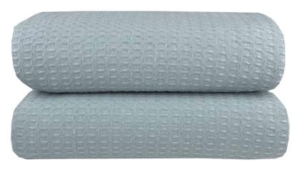 Astron Italy Waffle Κουβέρτα Πικέ Υπέρδιπλη 230x245εκ. Petrol