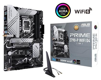 Asus Prime Z790-P WIFI D4 Motherboard ATX με Intel 1700 Socket