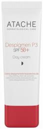 Atache Despigmen P3 Κρέμα Προσώπου Ημέρας με SPF50 για Πανάδες & Λεύκανση με Βιταμίνη C 30ml