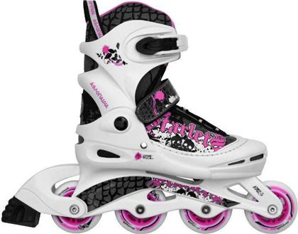 Αθλοπαιδιά Inline Αυξομειούμενα Rollers Μωβ Παιδικά