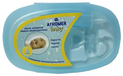 Athomer Baby Nasal Aspirator Ρινικός Αποφρακτήρας για Βρέφη