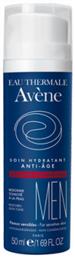 Avene 24ωρη Ενυδατική Ανδρική Κρέμα Προσώπου για Ξηρές Επιδερμίδες με Υαλουρονικό Οξύ 50ml