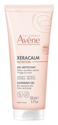 Avene Gel Καθαρισμού Xeracalm Nutrition για Ξηρές Επιδερμίδες 100ml από το Pharm24