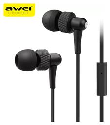 Awei ES-390i In-ear Handsfree με Βύσμα 3.5mm Μαύρο από το Filinda