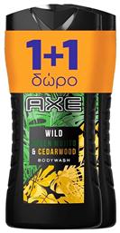 Axe Wild Green Mojito & Cedarwood Αφρόλουτρο σε Gel για Άνδρες 2x400ml από το e-Fresh