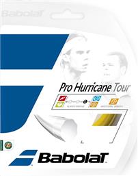 Babolat Pro Hurricane Tour Χορδή Τένις Κίτρινη 12m, Φ1.20mm