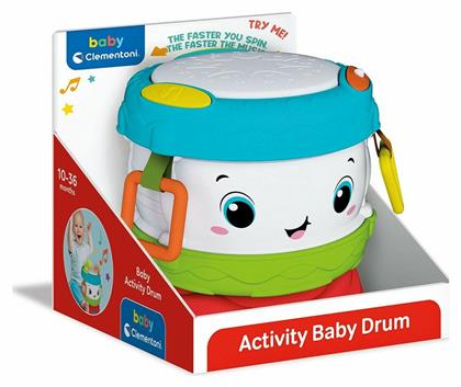 Baby Clementoni Activity Baby Drum για 10+ Μηνών