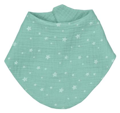 Baby Oliver Μπαντάνα από 100% Βαμβάκι με Αυτοκόλλητο Muslin Mint