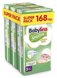 Babylino Cotton Soft No. 3 για 4-9kg 168τμχ