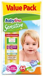 Babylino Sensitive With Chamomile Πάνες με Αυτοκόλλητο No. 5 για 11-25kg 44τμχ από το Pharm24