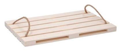 Bakaji Ξύλινος Δίσκος Σερβιρίσματος 36x24cm