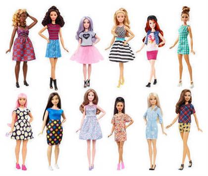 Barbie Fashionistas για 3+ Ετών