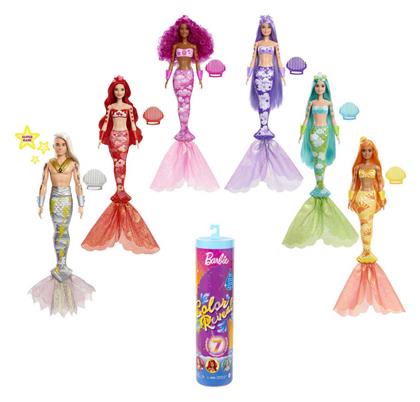 Barbie Mermaid Color Reveal για 3+ Ετών από το Moustakas Toys