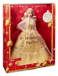 Barbie Συλλεκτική 2023 Holiday Golden Gown and Blond Hair για 6+ Ετών