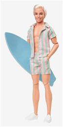 Barbie Συλλεκτική The Movie Wearing Pastel Striped Beach Matching Set Ken για 3+ Ετών