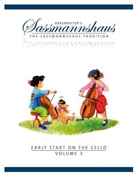 Barenreiter Sassmannshaus - Early Start on the Cello Μέθοδος Εκμάθησης για Τσέλο Vol.3 από το Public