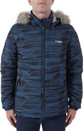 Basehit 172.BM10.09 Ανδρικό Μπουφάν Puffer για Χειμώνα Navy Μπλε