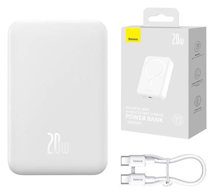 Baseus Mini 20000mAh 20W Λευκό