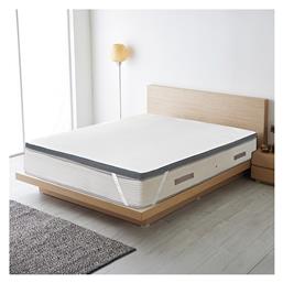 Beauty Home 4700-90 Μονό Memory Gel με Αποσπώμενο Κάλυμμα & Λάστιχα Εφαρμογής 90x190x4εκ.