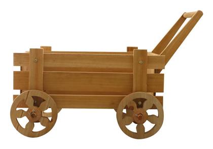 Beauty Home Διακοσμητικό Καρότσι Κήπου Ξύλινο 69x47x37εκ. 796414-166caf0f