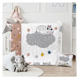 Beauty Home Kitty 5189 Πάπλωμα Κούνιας Βαμβακερό Λευκό 110x150cm