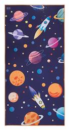 Beauty Home Πετσέτα Microfiber Σώματος Μπλε