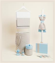 Beauty Home Σετ Βαπτισης Λευκο Πουα