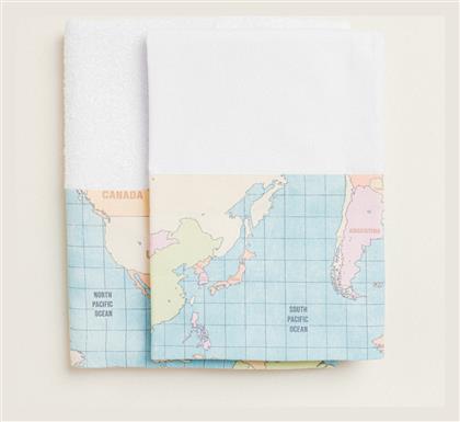 Beauty Home Σετ Βαπτιστικά Λαδόπανα Γαλάζια