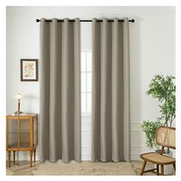 Beauty Home Συσκότισης με Τρουκς Art 8444 Μπεζ 2023844400032 140x270εκ.