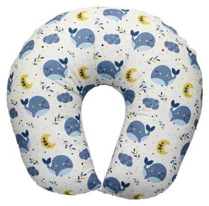 Bebe Stars Μαξιλάρι Θηλασμού Whale Μπλε 47cm