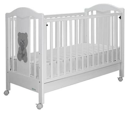 Bebe Stars Βρεφική Κούνια Polar με Στρώμα 60x130cm