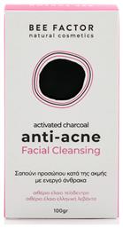 Bee Factor Anti Acne Μπάρα Σαπουνιού Καθαρισμού Προσώπου 100gr