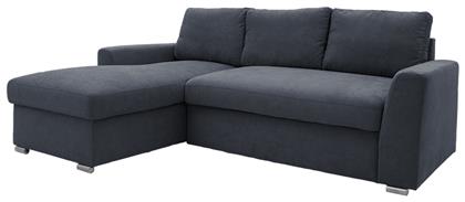 Belle Γωνιακός Καναπές Κρεβάτι 236x164x88εκ. Ανθρακί