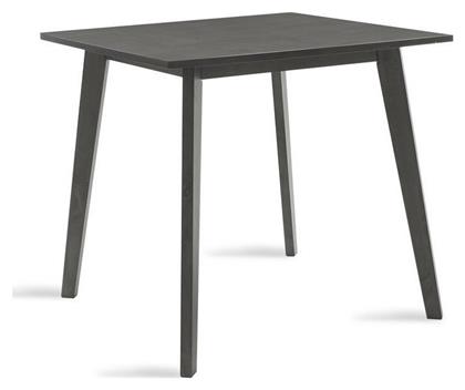 Benson Τραπέζι Κουζίνας Ξύλινο Γκρι 80x80x75εκ.