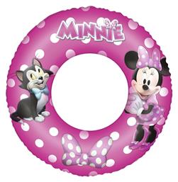 Bestway Παιδικό Σωσίβιο Κουλούρα Minnie με Διάμετρο 56εκ. για 3-6 Ετών Φούξια Minnie