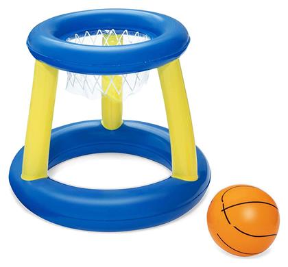 Bestway Splash 'N Hoop Φουσκωτό Παιχνίδι Πισίνας Μπασκέτα Φουσκωτή Μπασκέτα Πισίνας 61cm Μπλε-Κίτρινο Μπλε-Κίτρινο