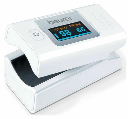 Beurer Παλμικό Οξύμετρο Δακτύλου Λευκό