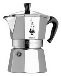 Bialetti Moka Express Μπρίκι Espresso 6cups Ασημί