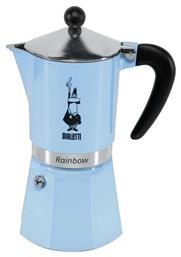 Bialetti Rainbow Μπρίκι Espresso 6cups Μπλε