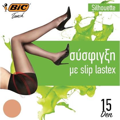 Bic Καλσόν 15DEN Μελί Large Silhouette Bic Touch (1 τεμ)