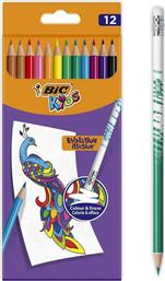 Bic KIds Evolution Illusion Erasable 12τμχ από το Moustakas Toys